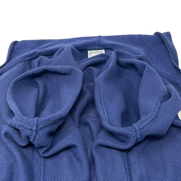 CHANEL Sport Vintage 05P CC Tennis Zipped Hoodie Jacket #38 Dark Blue [105666] - Picture 11 of 12